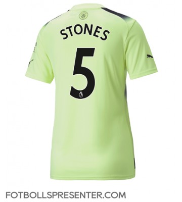 Manchester City John Stones #5 Tredje Matchtröja Dam 2022-23 Kortärmad